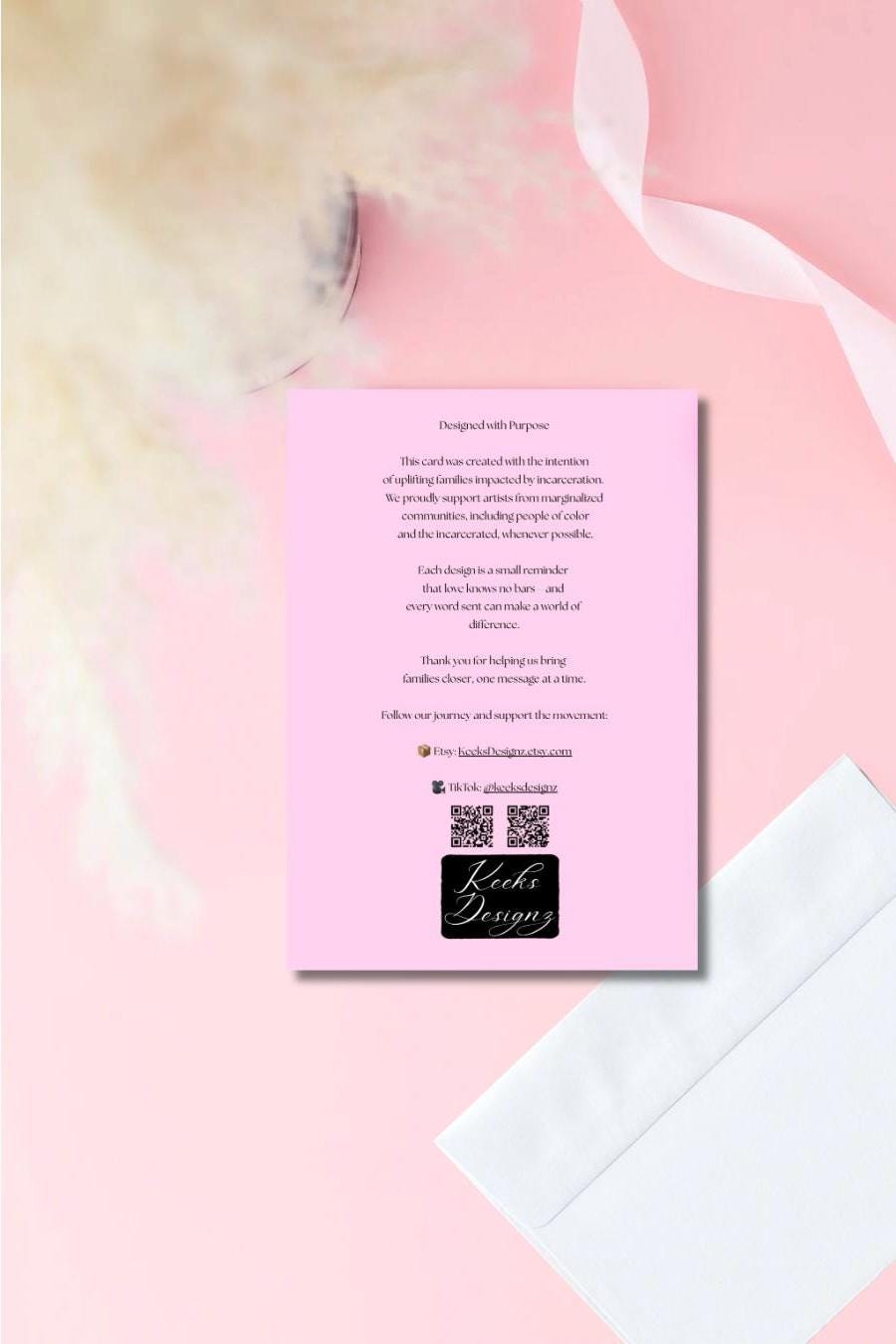 You Still Give Me Butterflies Card | Prison Wife Greeting Card | Cute Pink Butterfly Love Card | For Husband in Prison | Boyfriend in Prison