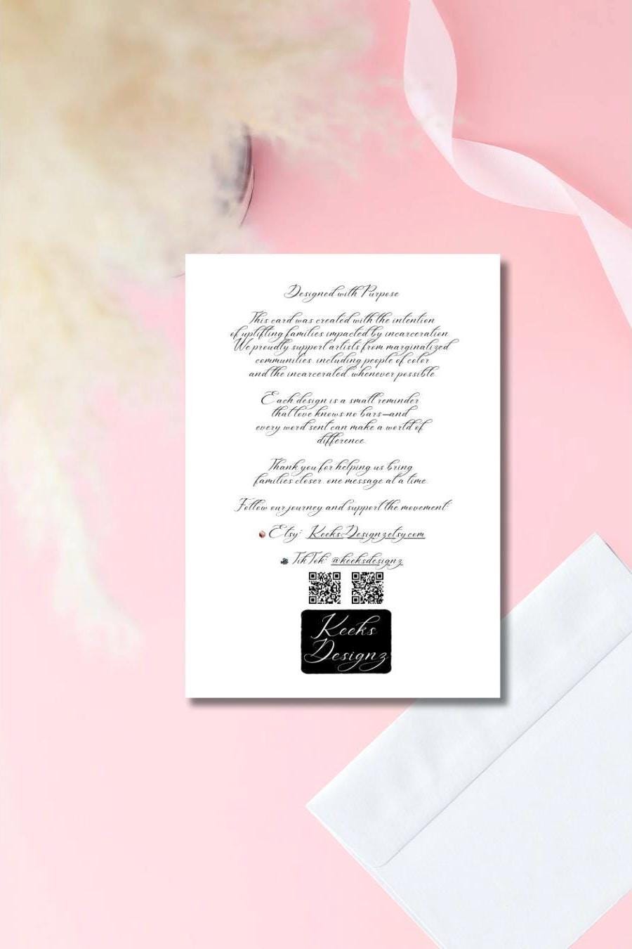 Custom Playlist Valentine’s Day Card for Prison Husband | Prison Wife Love Card | Long Distance Relationship Card | Inmate Mail Friendly