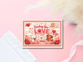 Sending You Love Valentine’s Day Card | Prison Wife Love Card | Valentine Card for Boyfriend in Prison | Jail Mail Friendly | KeeksDesignz