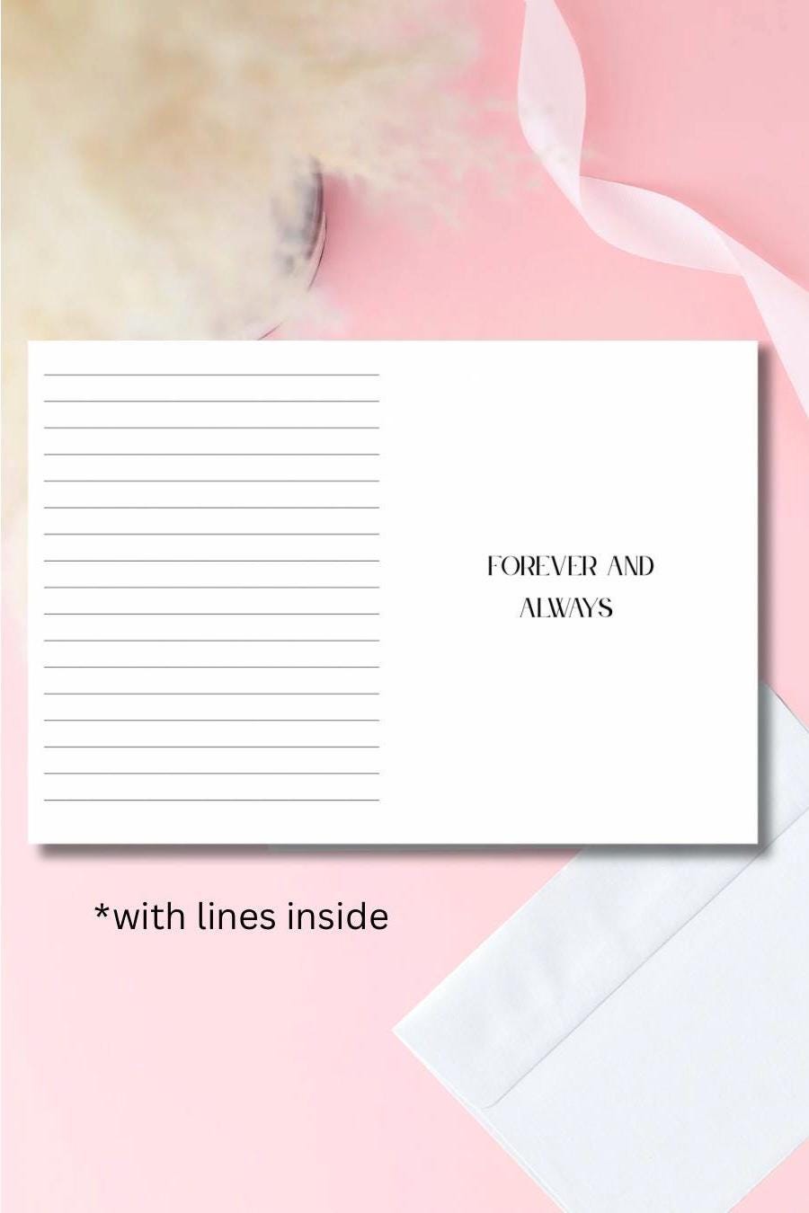 Custom Prison Wife Card – “I Heart You” Photo Heart Design | Personalized Picture Card for Husband or Boyfriend | CDCR Mail Safe