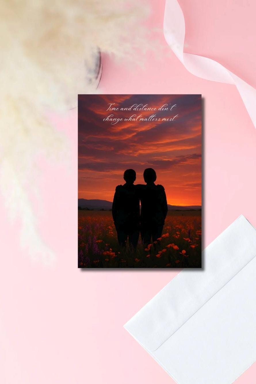 5x7 Prison Support Greeting Card | Encouragement for Incarcerated Mom, Sister, Brother or Friend | Family Support Card