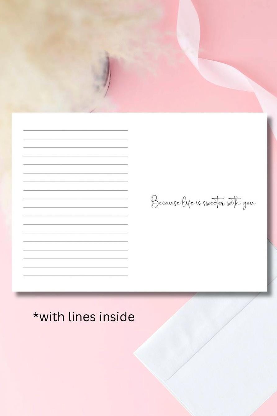 Main Squeeze Card | Cute Lemon Pun Card | Will You Be My Main Squeeze | Prison Wife Girlfriend Card