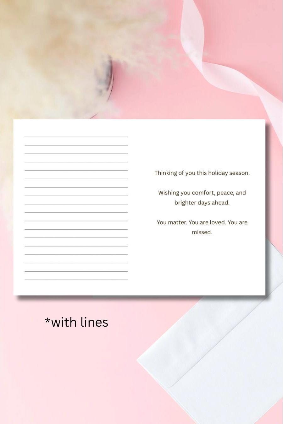 Prison Christmas Newspaper Card | Encouraging Holiday Card for Inmate Husband Boyfriend | Prison Wife Christmas Card