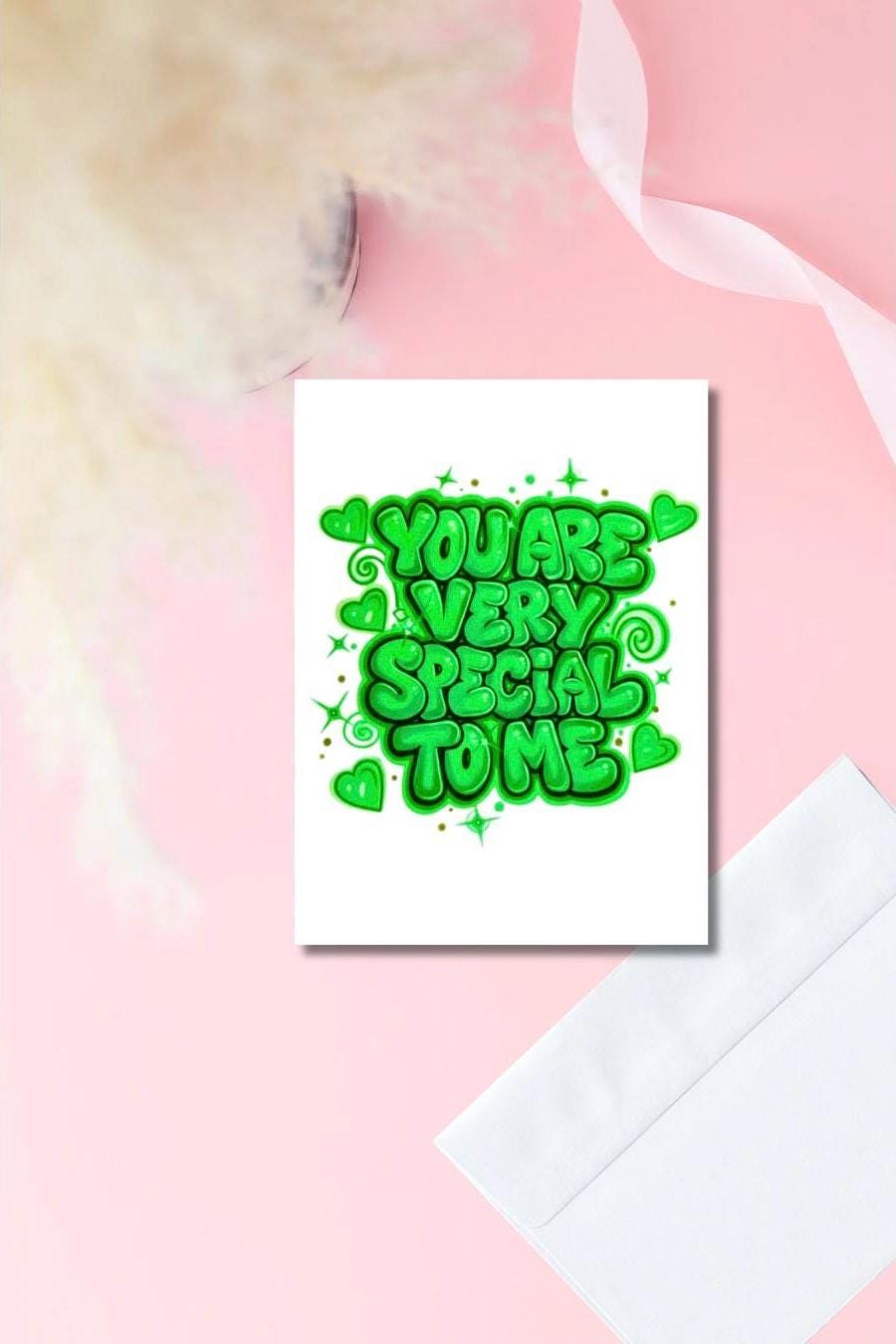 5x7 Inmate Greeting Card – Prison Love Letter, Long Distance Relationship, Handmade, Glossy Outside, Envelope Included