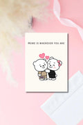KYDOC Prison Wife Card – “Home Is Wherever You Are” | Kentucky Prison Wife Card | Cute Bear Couple Design | 5x7 Glossy Greeting
