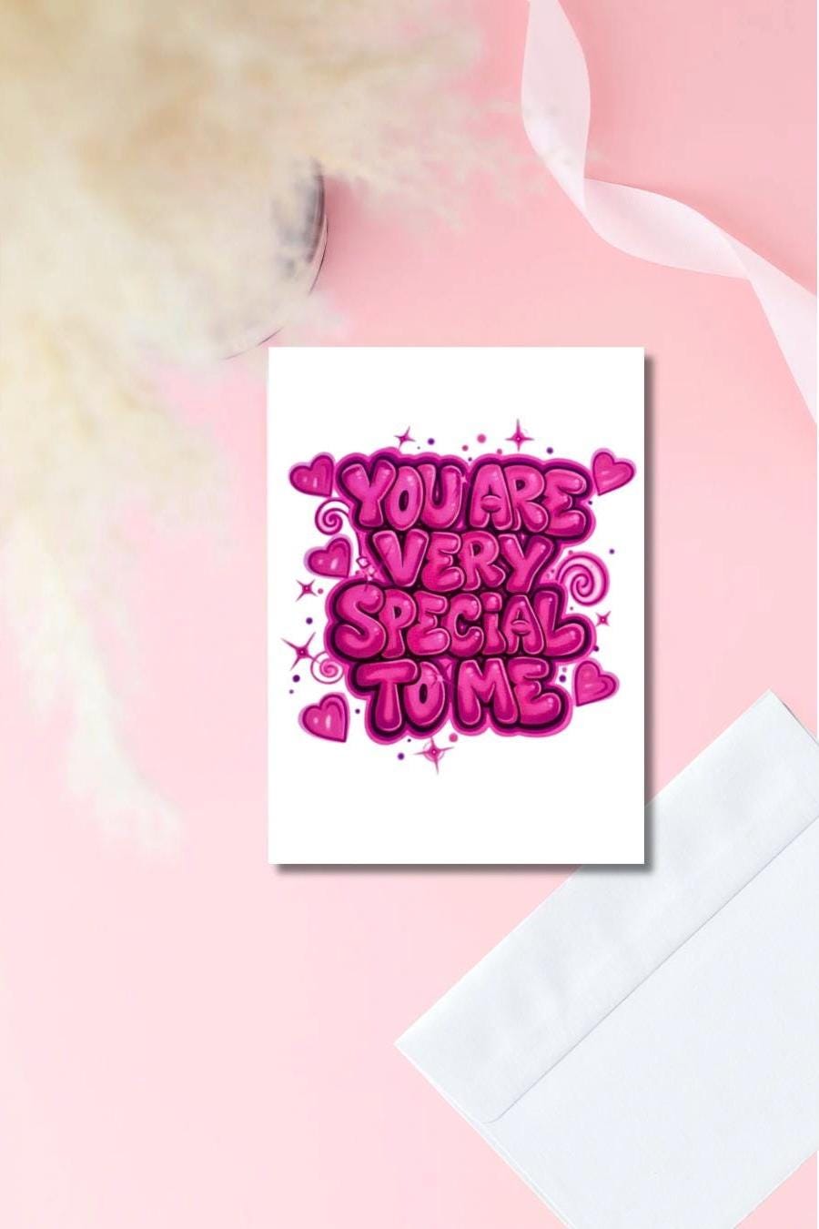 5x7 Inmate Greeting Card – Prison Love Letter, Long Distance Relationship, Handmade, Glossy Outside, Envelope Included