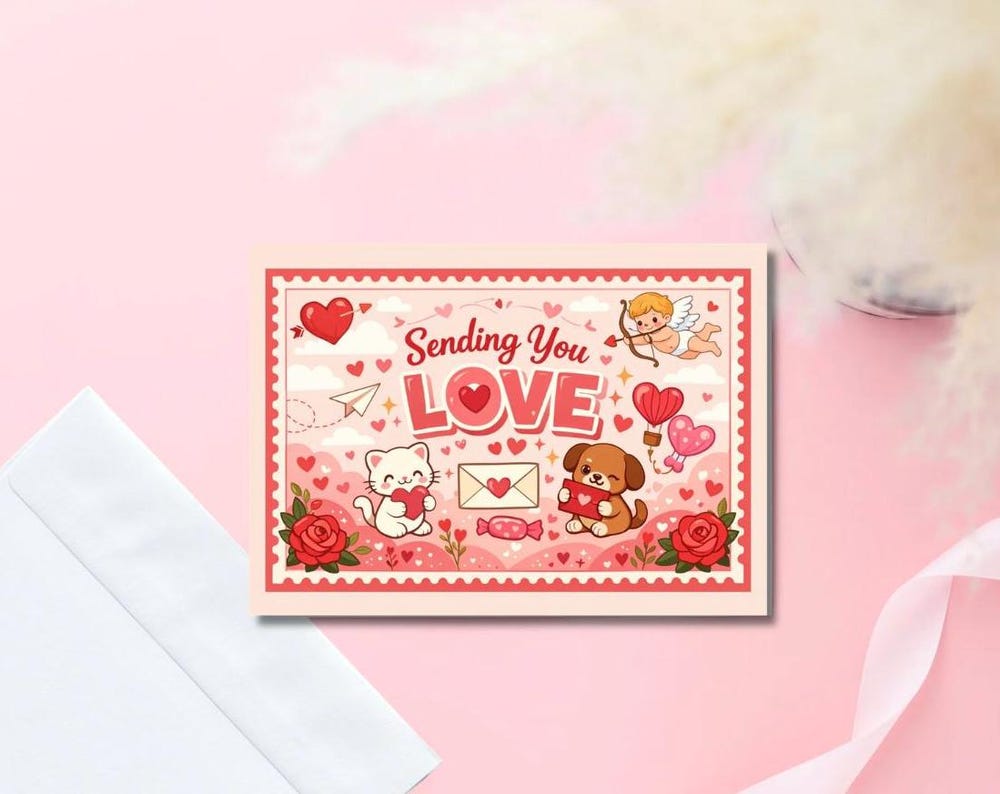 Sending You Love Valentine’s Day Card